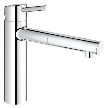 Mitigeur évier - monocommande avec douchette - Concetto - 31129001 - Grohe