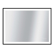 MIROIR LED RECTANGLE SWAN BLACK 75X100CM