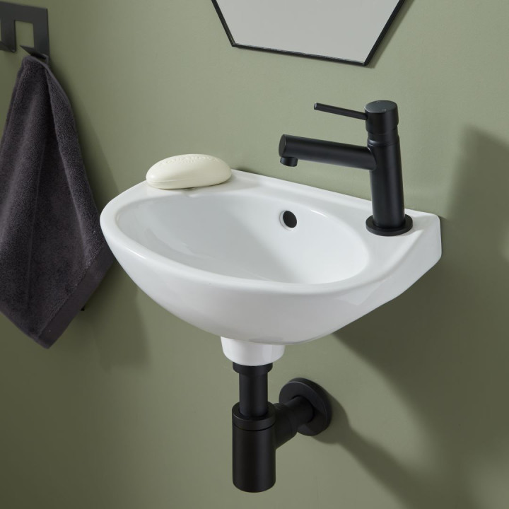 Vente lave-mains classique – Lave mains céramique pour toilettes