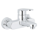 Mitigeur bain douche mural chromé - mécanique - Europlus - 33553002