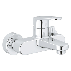 Mitigeur bain douche mural chromé - mécanique - Europlus - 33553002