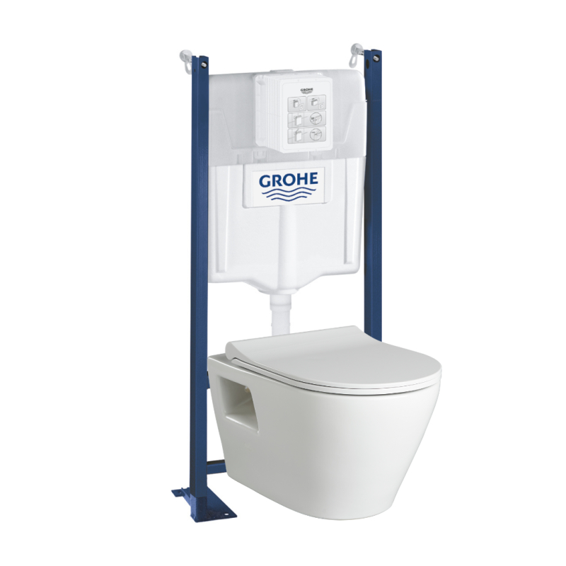 Pack WC bâti-support universel Grohe rapid sl project + cuvette