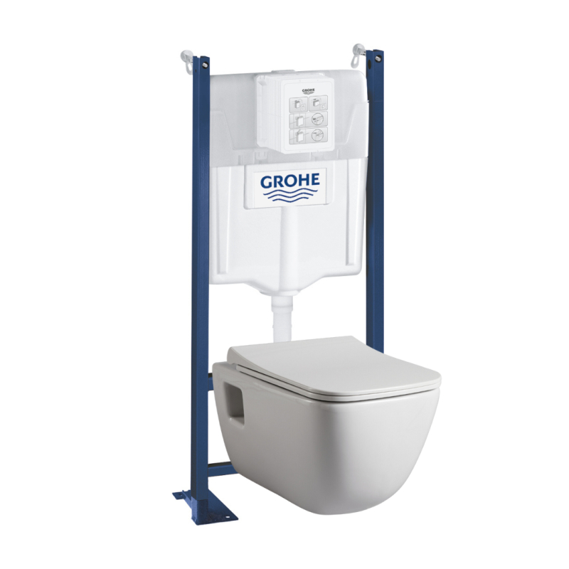 Acheter Siège de WC Pro slim blanc directement