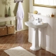 Lavabo colonne style Antique Blanc