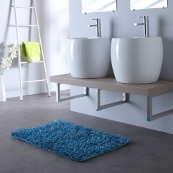 Meuble de salle bain 120 cm double vasques blanche contemporaine