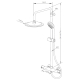 Colonne de douche thermostatique Oneo