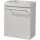 Ensemble meuble avec lave-mains Blanc Mat Hamac pour Robinet &agrave; gauche solo