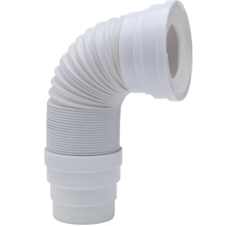 Pipe d'évacuation WC Extensible armature metal longue à coller - 71260001 - Wirquin