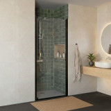 Porte de douche pivotante
